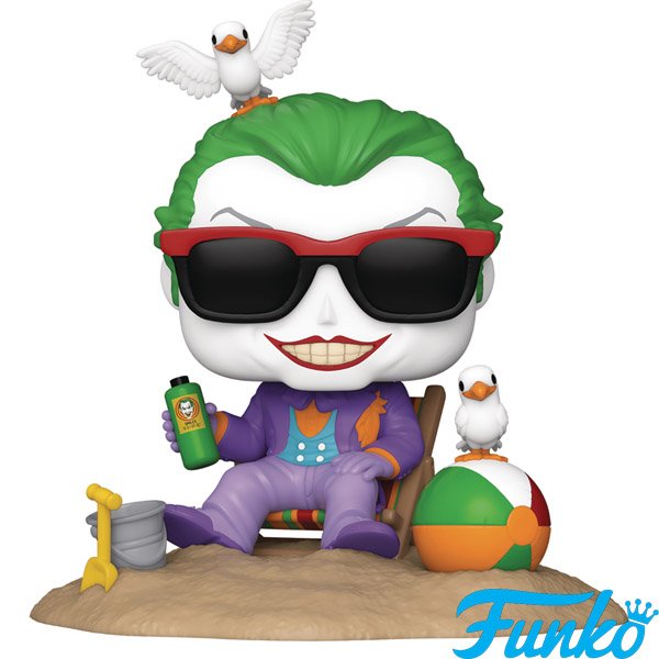Funko POP #520 Deluxe DC Batman 1989 The Joker on the Beach Figure